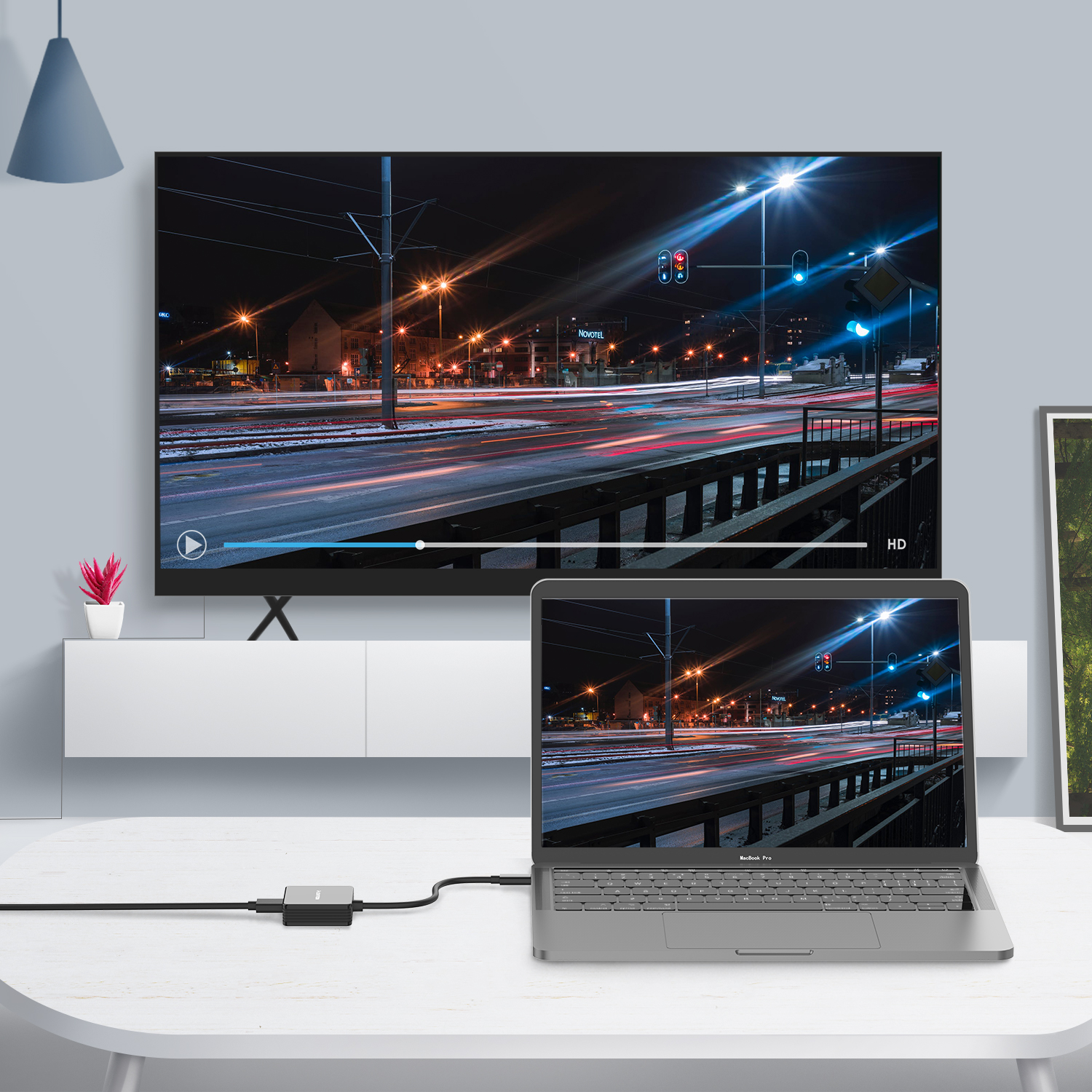 هاب 6 پورت CH17 USB-C — تصویر ۴