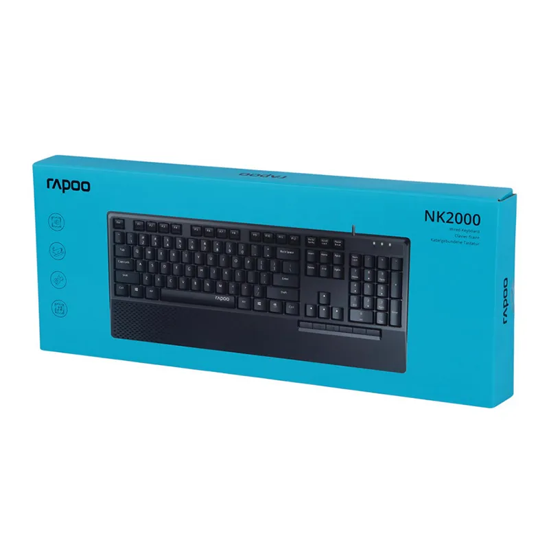 کیبورد سیم دار رپو مدل Rapoo NK2000 — تصویر ۶