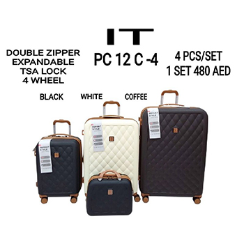 چمدان چهار تکه IT مدل PC12C-4