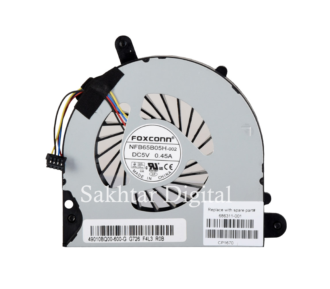 فن سی پی یو لپ تاپ اچ پی Hp 8560