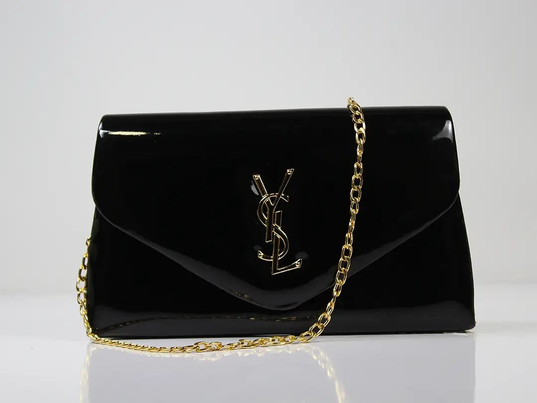 کیف مجلسی زنانه ورنی YSL | ایوسنت لورن — تصویر ۳