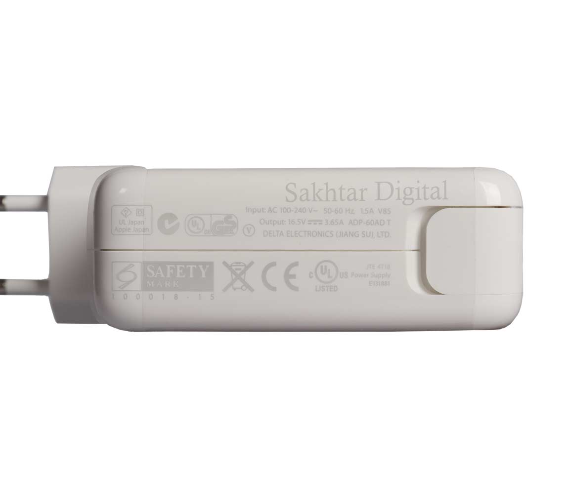 شارژر اورجینال لپ تاپ اپل Apple 16.5V 3.65A MAGSAFE1 — تصویر ۳