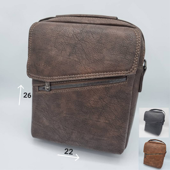 کیف دوشی دستی چرم ARAZBAG مدل آیبک