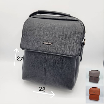 کیف دوشی دستی چرم ARAZBAG مدل سروش