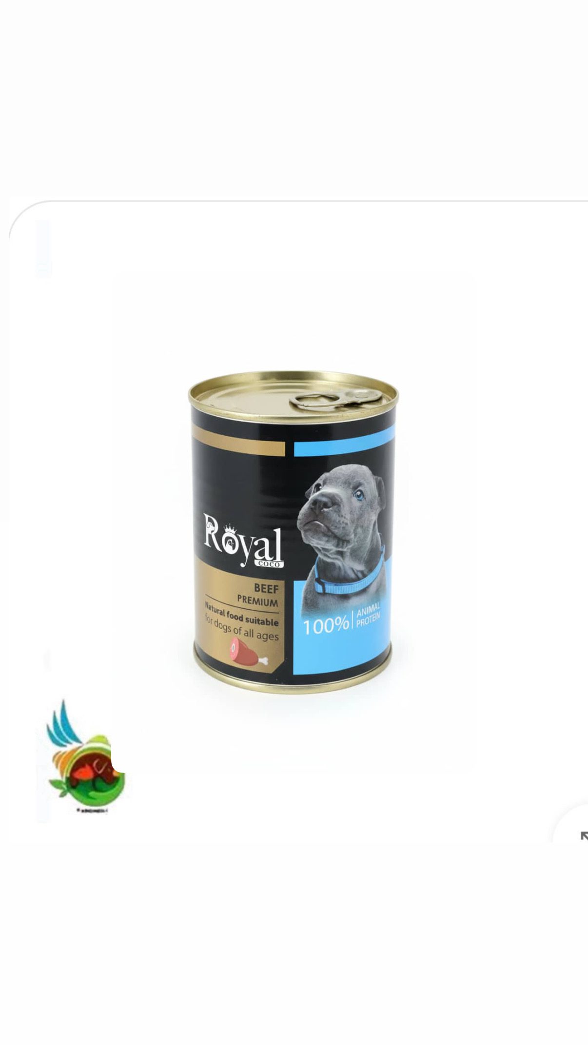 کنسرو پته سگ رویال کوکو طعم گوشت گاو Royal coco for dog with beef وزن ۳۸۰ گرم — تصویر ۲