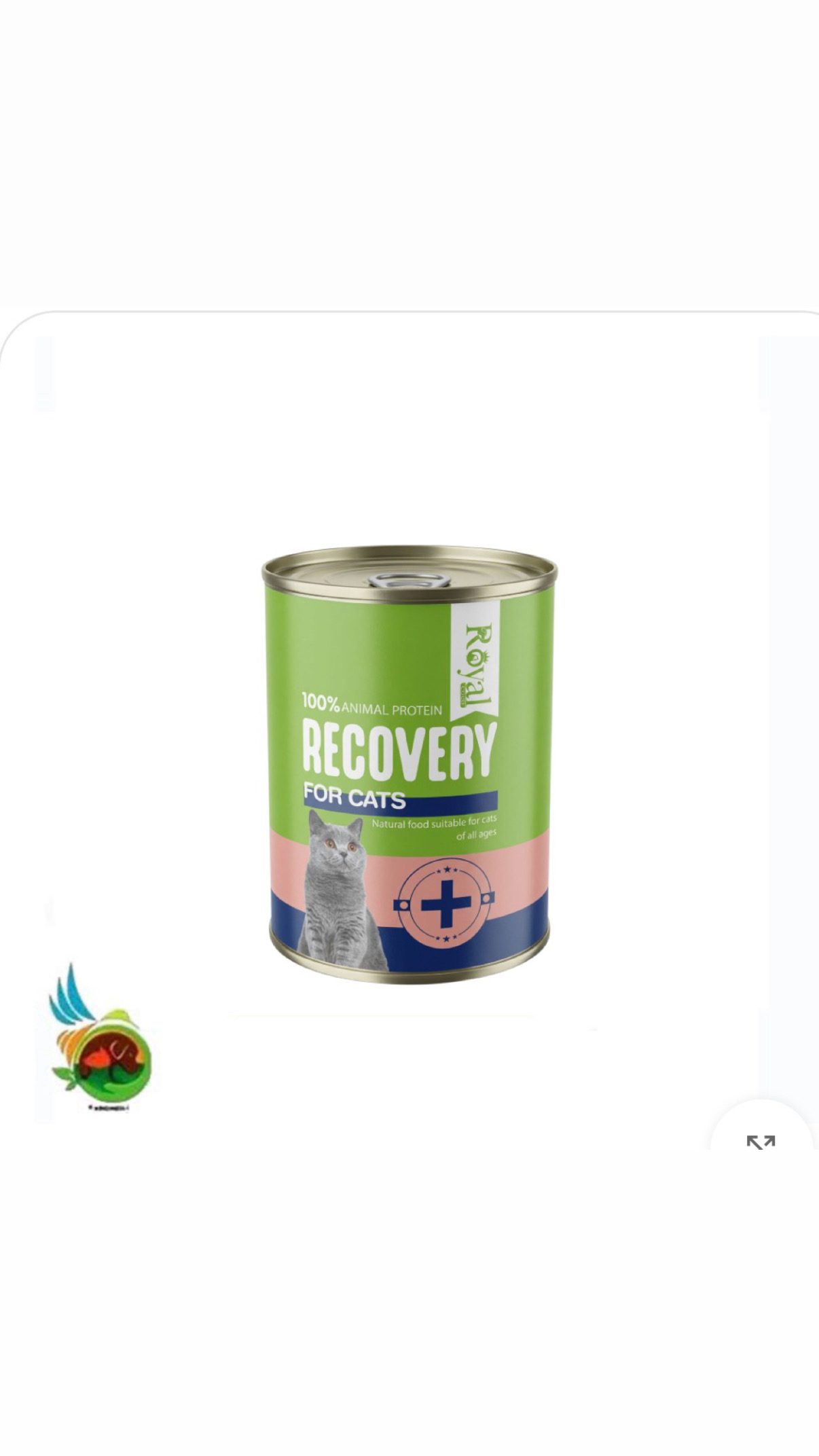 کنسرو ریکاوری گربه رویال کوکو Royal coco recovery for cat وزن 380 گرم — تصویر ۲
