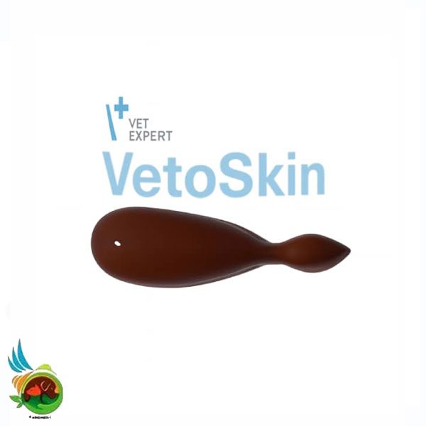 قرص تقویت کننده پوست و مو سگ و گربه وت اکسپرت Vet expert vetoskin یک عددی — تصویر ۲