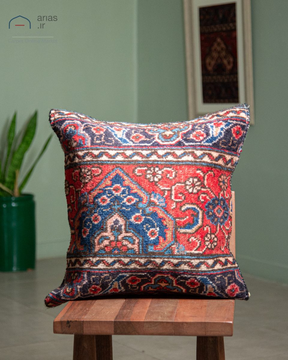 کوسن فرش دستبافت تبریز 60 ساله کد A26274