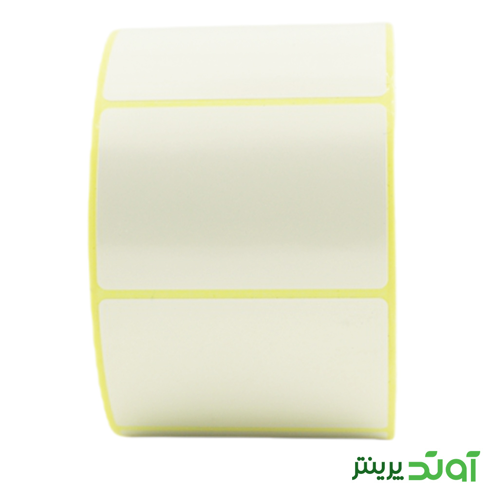 لیبل (برچسب) کاغذی حرارتی تک ردیفه 60×40 — تصویر ۳