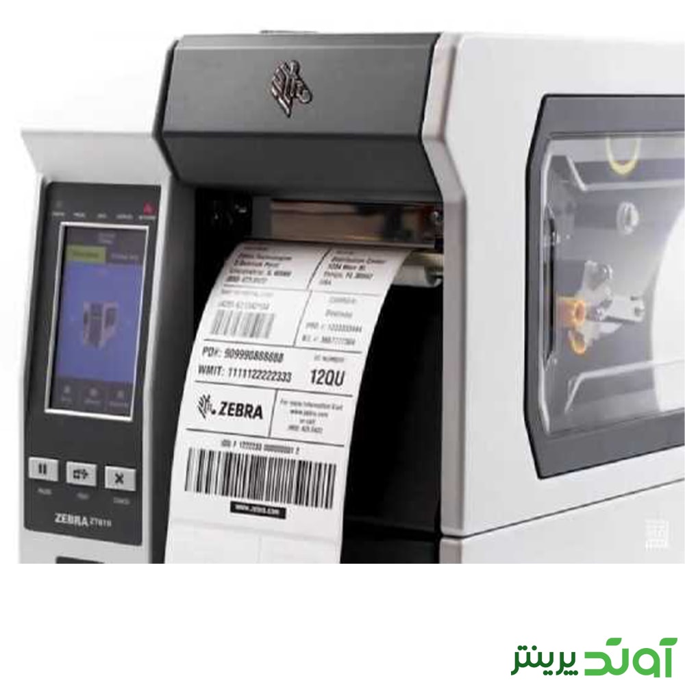 لیبل پرینتر صنعتی زبرا Zebra ZT610 203dpi — تصویر ۴