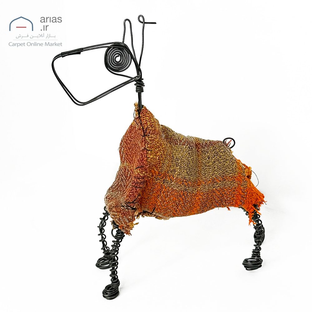 مجسمه مفتولی طرح اسب کد A26171