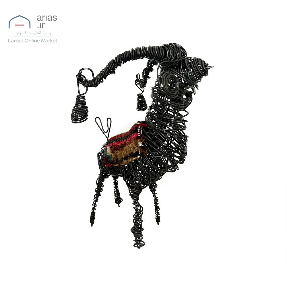 مجسمه مفتولی طرح گوزن کد A26161