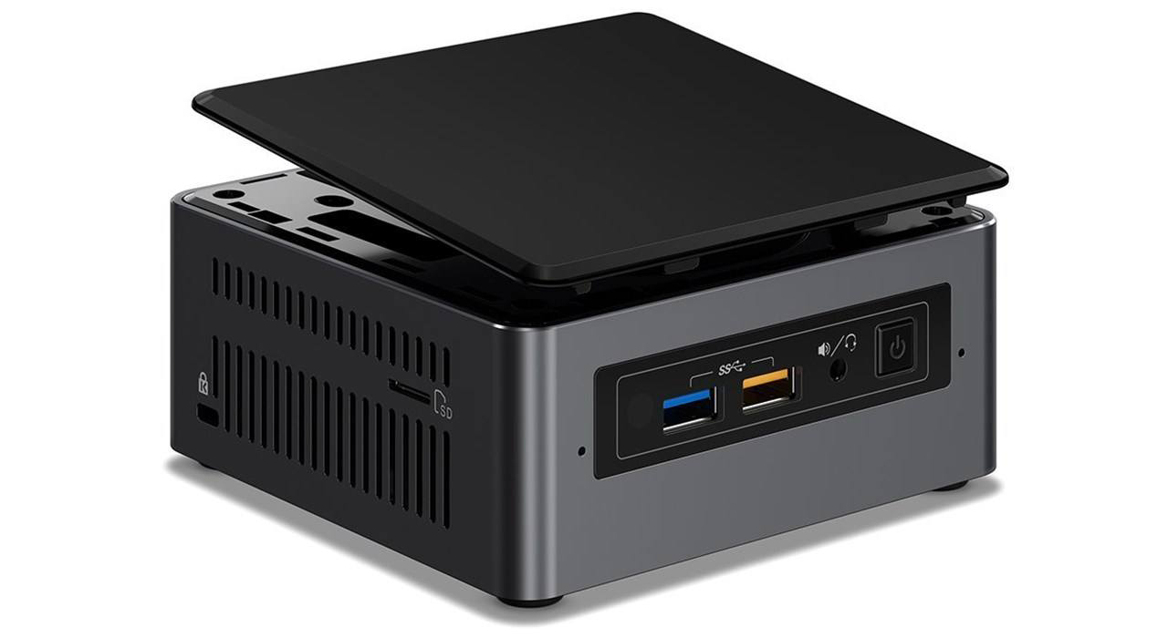 کامپیوتر کوچک اینتل مدل NUC7i5BNH-N — تصویر ۷