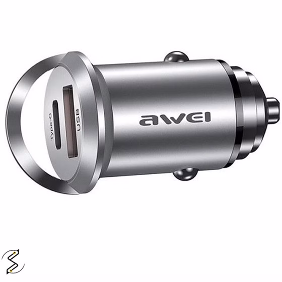 شارژر فندکی مینی 45 وات اوی AWEI مدل C-708 — تصویر ۳