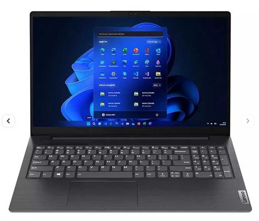 لپ تاپ لنوو V15 پردازنده Core i3 1215u intel geraphic رم 8GB حافظه 256GB