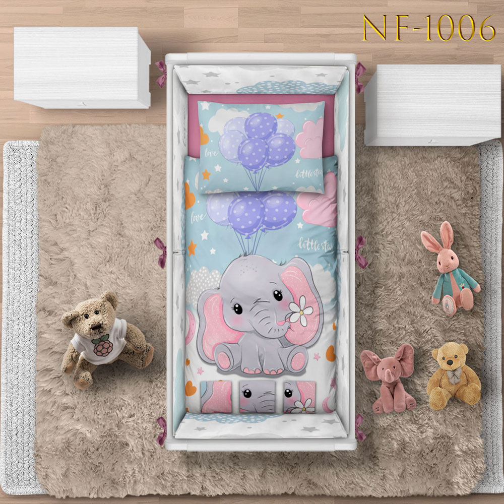 روتختی نوزادی طرح فیل توپولو NF-1006 — تصویر ۲