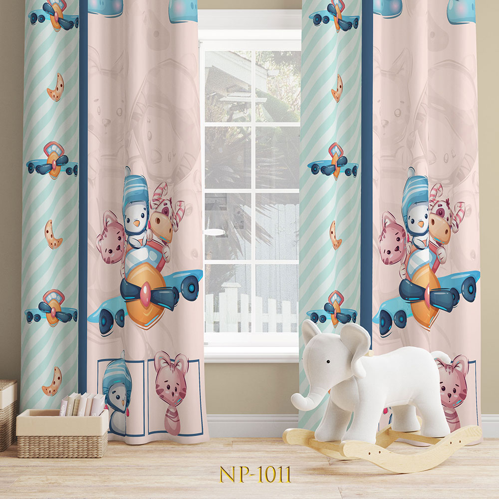 پرده پانچ طرح بچه پنگوئن NP-1011 — تصویر ۲