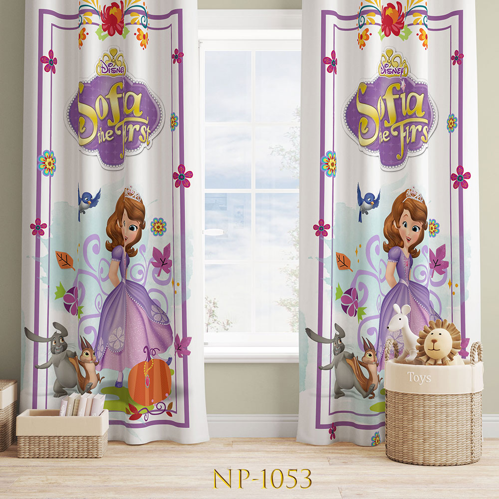 پرده پانچ طرح پرنسس سوفیا NP-1053 — تصویر ۲