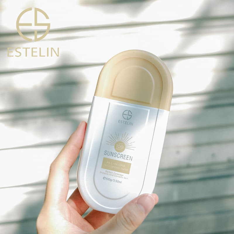 کرم ضد آفتاب رنگی استلین SPF 100 مدل Multi-Defense حجم 100 میل