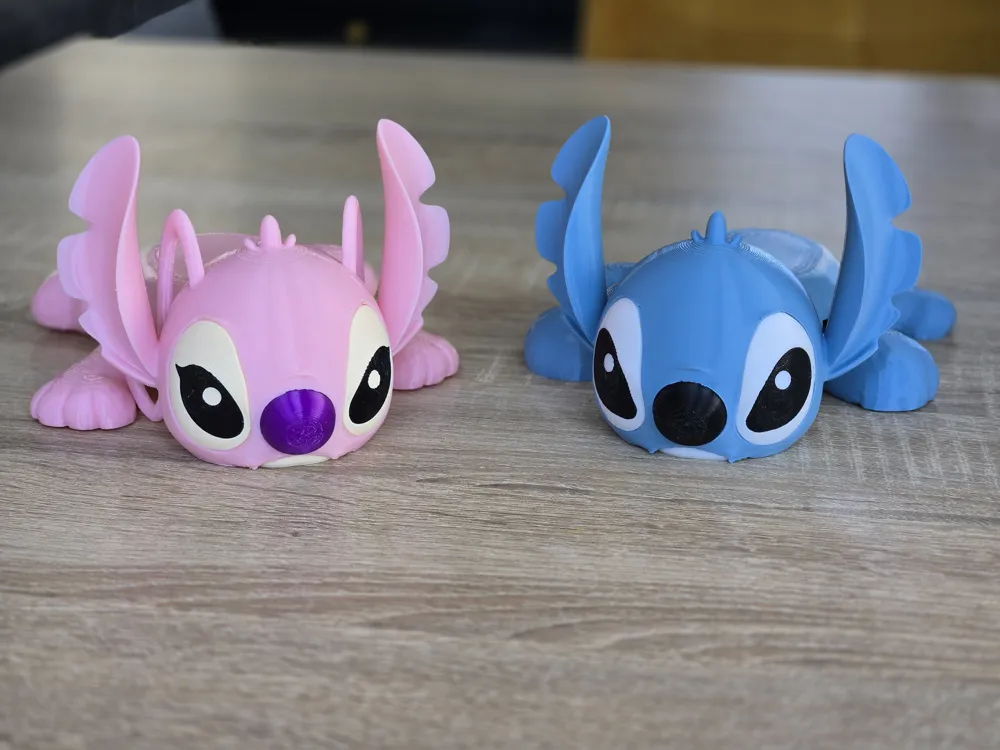 🌀 زیرلیوانی طرح استیچ Stitch – بامزه، خاص و کاربردی! — تصویر ۵