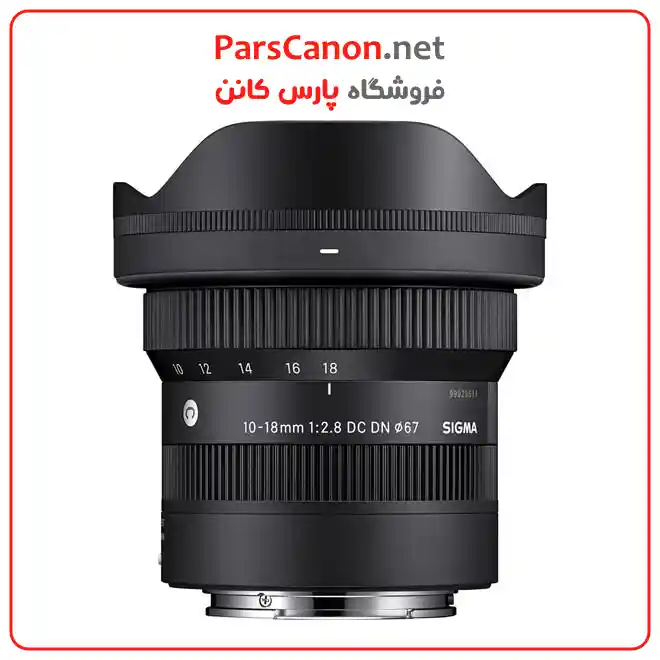 لنز سیگما مانت سونی مدل Sigma 10-18mm f/2.8 DC DN Contemporary Lens (Sony E)