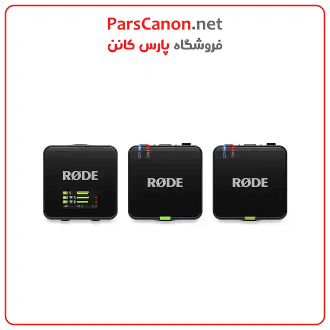 میکروفون رود مدل RODE Wireless GO (Gen 3) 2-Person Compact Digital Wireless Microphone System/Recorder — تصویر ۳