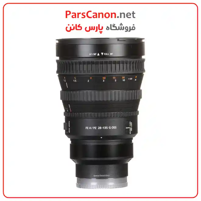 لنز سونی مدل Sony FE PZ 28-135mm f/4 G OSS Full-Frame Power Zoom Lens — تصویر ۸