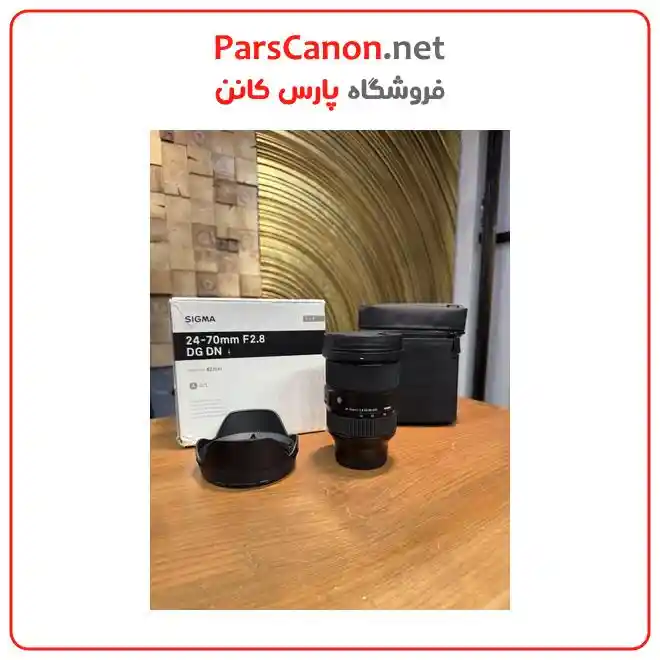 لنز سیگما دست دوم مدل Sigma 24-70mm f/2.8 DG DN Art Lens for Sony E stock