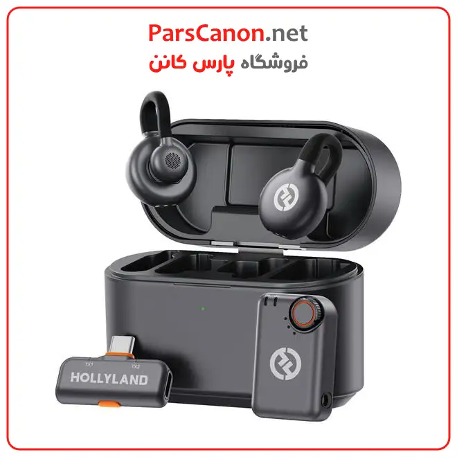 میکروفون هالی لند مدل Hollyland LARK M2S DUO 2-Person Wireless Microphone — تصویر ۲