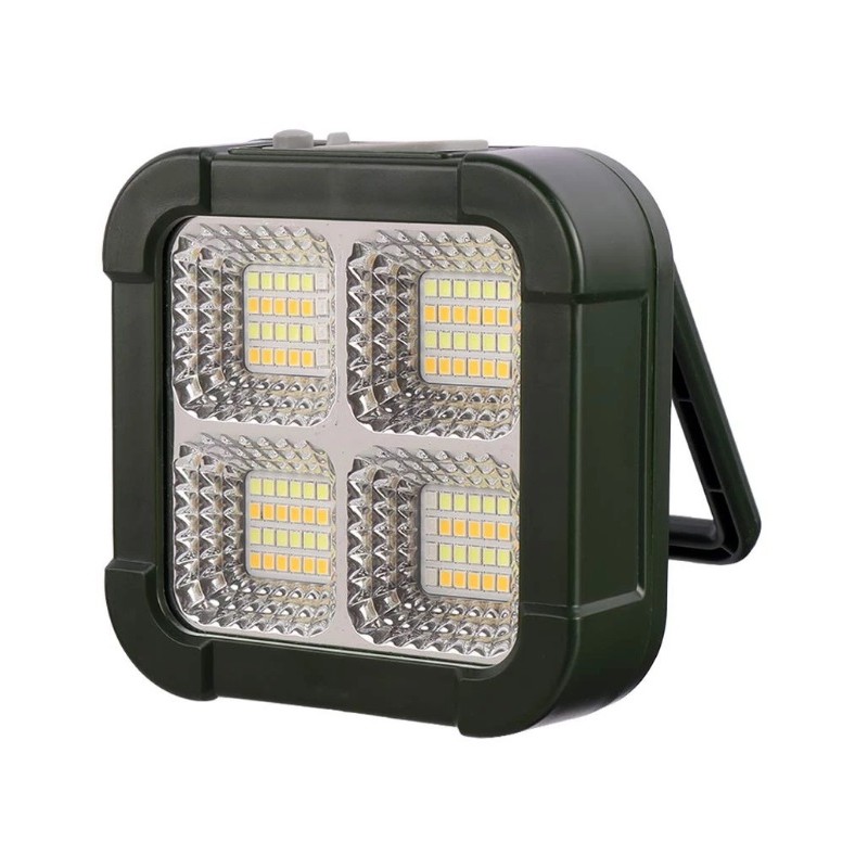 پروژکتور شارژی خورشیدی پاوربانکدار مدل QZ-D01