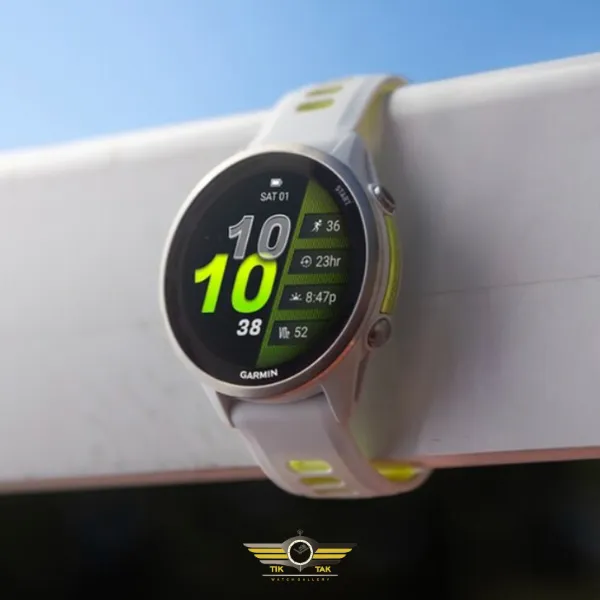 ساعت گارمین Forerunner 970 Titanium Whitestone | گالری ساعت تیک تاک - نمایندگی محبوب ترین برند های ساعت جهان در ایران — تصویر ۳