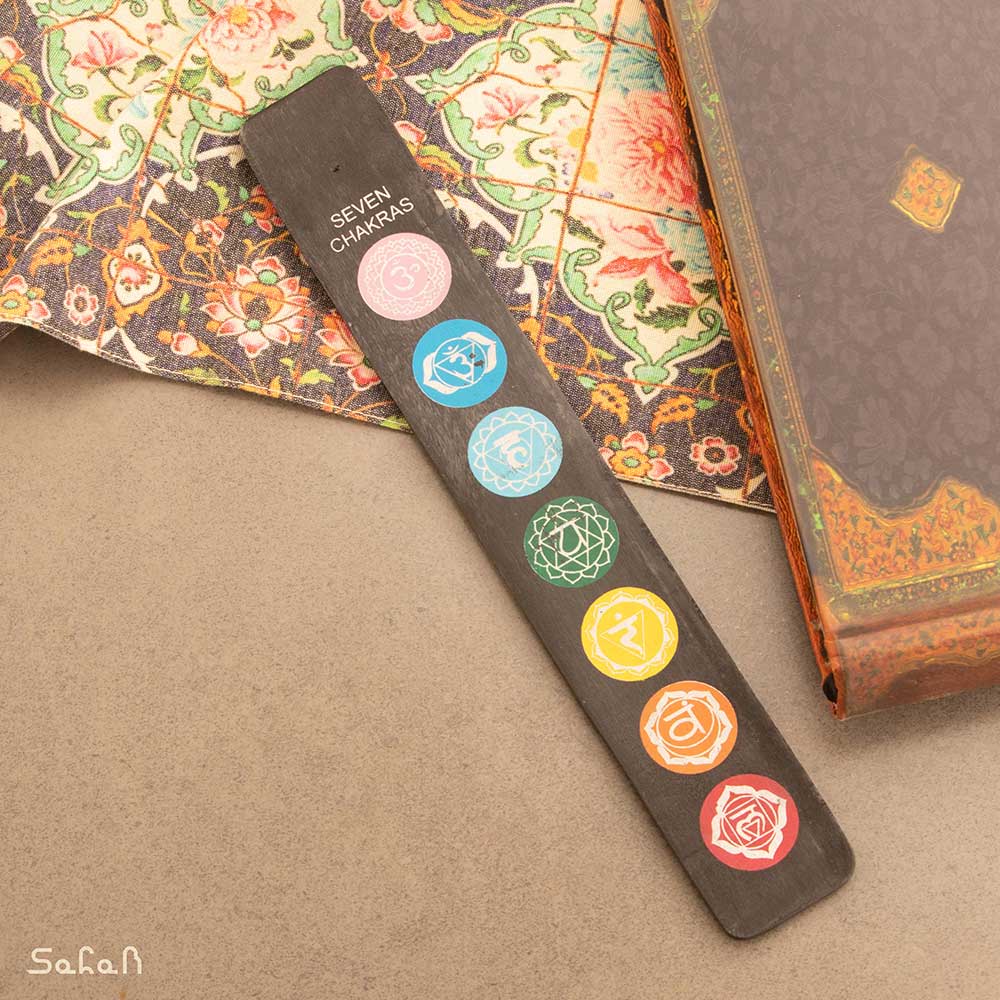 عود سوز چوبی هفت چاکرا — تصویر ۲