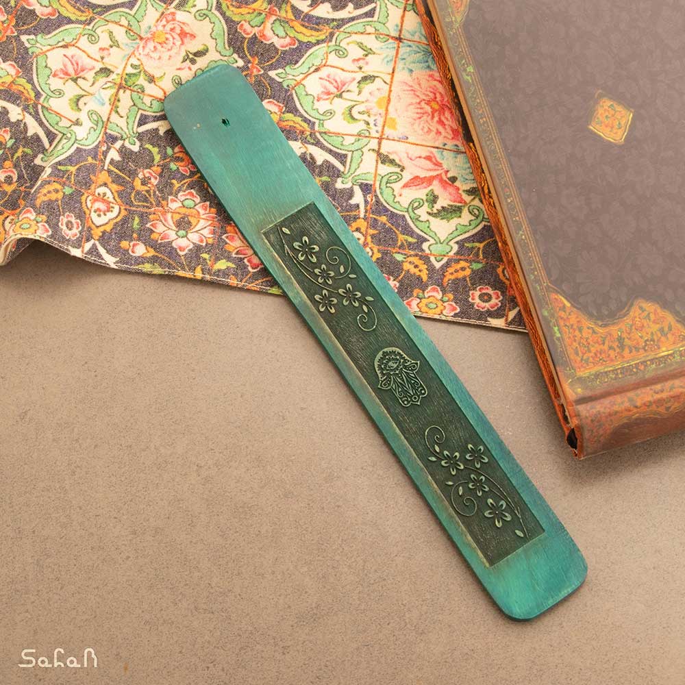 عود سوز چوبی هفت چاکرا رنگی — تصویر ۵
