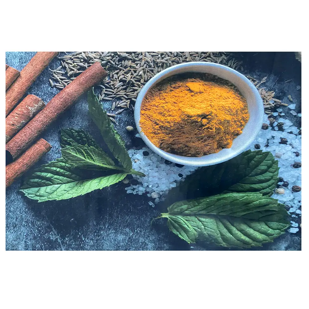 فرش آشپزخانه طرح ادویه جات — تصویر ۴
