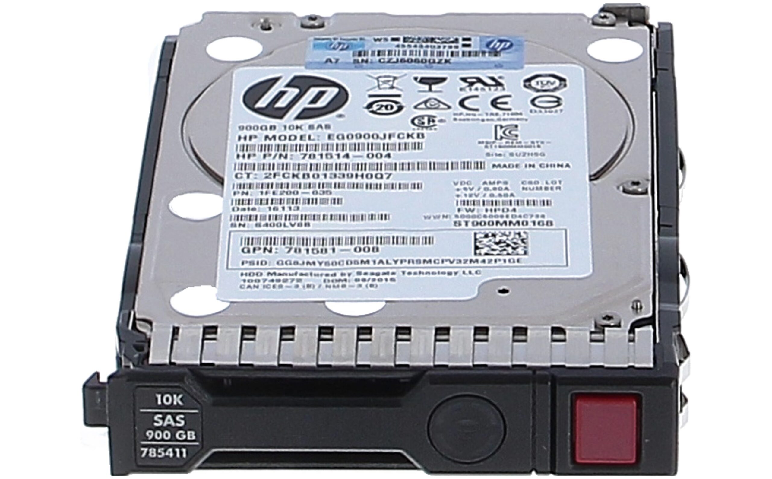 هارد سرور HP 600GB 15K SAS 6G SFF (793133-001) — تصویر ۳