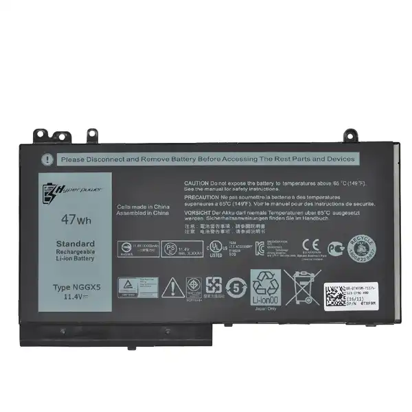 باتری لپ تاپ دل 3سلولی DELL Latitude NGGX5 – 3000mAh