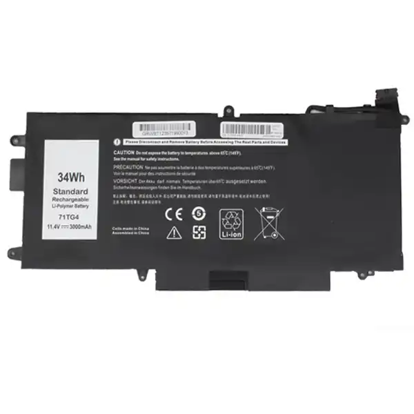باتری لپ تاپ دل 4سلولی DELL Latitude – K5XWW – 7270mAh