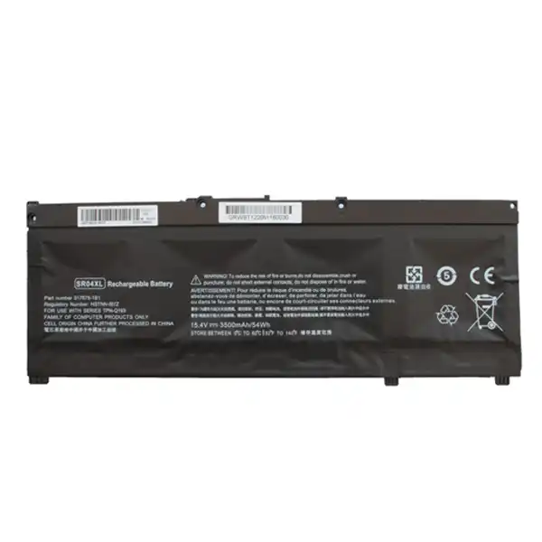 باتری لپ تاپ اچ پی 4سلولی HP Omen – SR04XL – 3500mAh — تصویر ۲