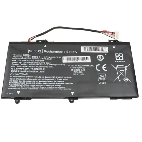 باتری لپ تاپ اچ پی HP Pavilion 14 AL000 – SE03XL – 3Cell – 3600mAh