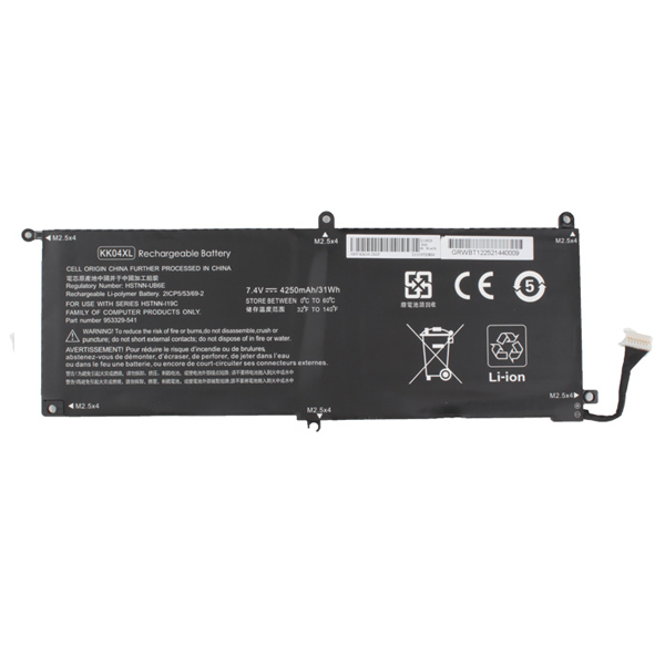باتری لپ تاپ اچ پی HP Pro X2 612 G1 – KK04XL – 4Cell – 4250mAh