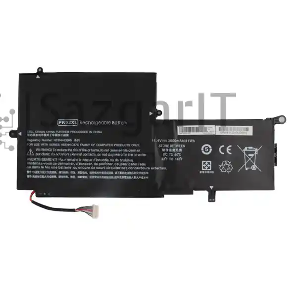 باتری لپ تاپ اچ پی HP Spectre X360 13T-4000 – PK03XL – 3Cell – 4800mAh