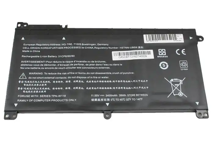 باتری لپ تاپ اچ پی HP Pavilion X360 m3-u – Bi03xl – 2Cell – 3400mAh