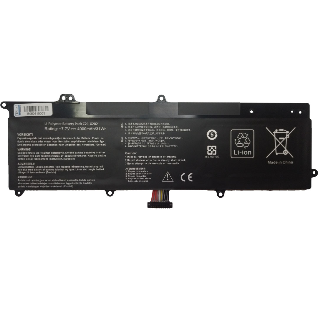 ASUS BATTERY VivoBook X202 S200E 4000MAH — تصویر ۲