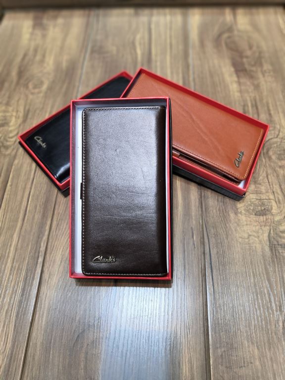 کیف کتی مردانه چرم گاوی جا موبایل دار — تصویر ۲