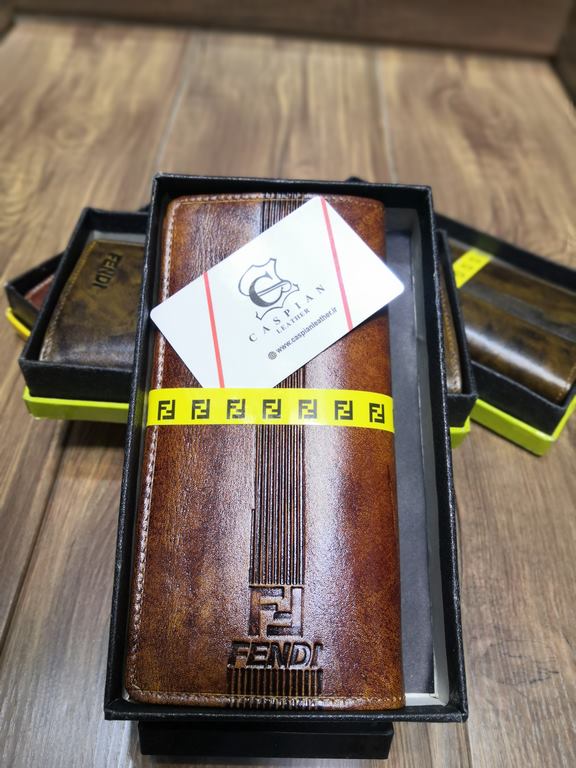 کیف کتی مردانه چرم گاوی دسترنگ فندی