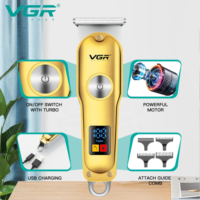 ماشین اصلاح موی سر و صورت وی جی ار مدل V-290 — تصویر ۷