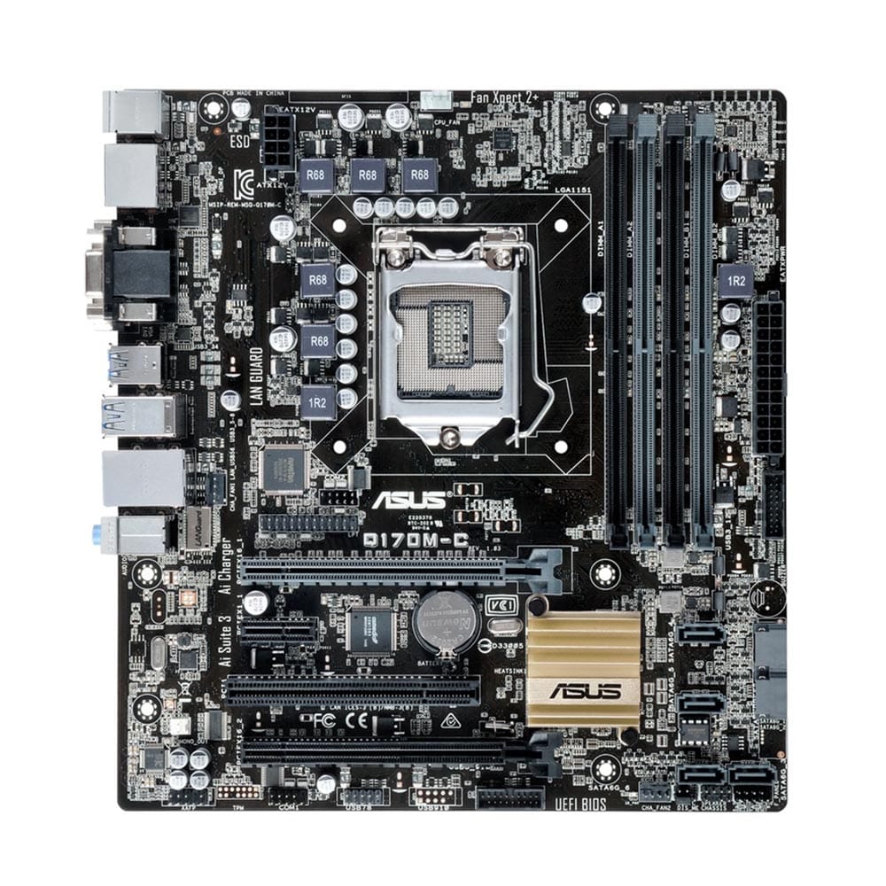 مادربرد ASUS Q170M-C – استوک