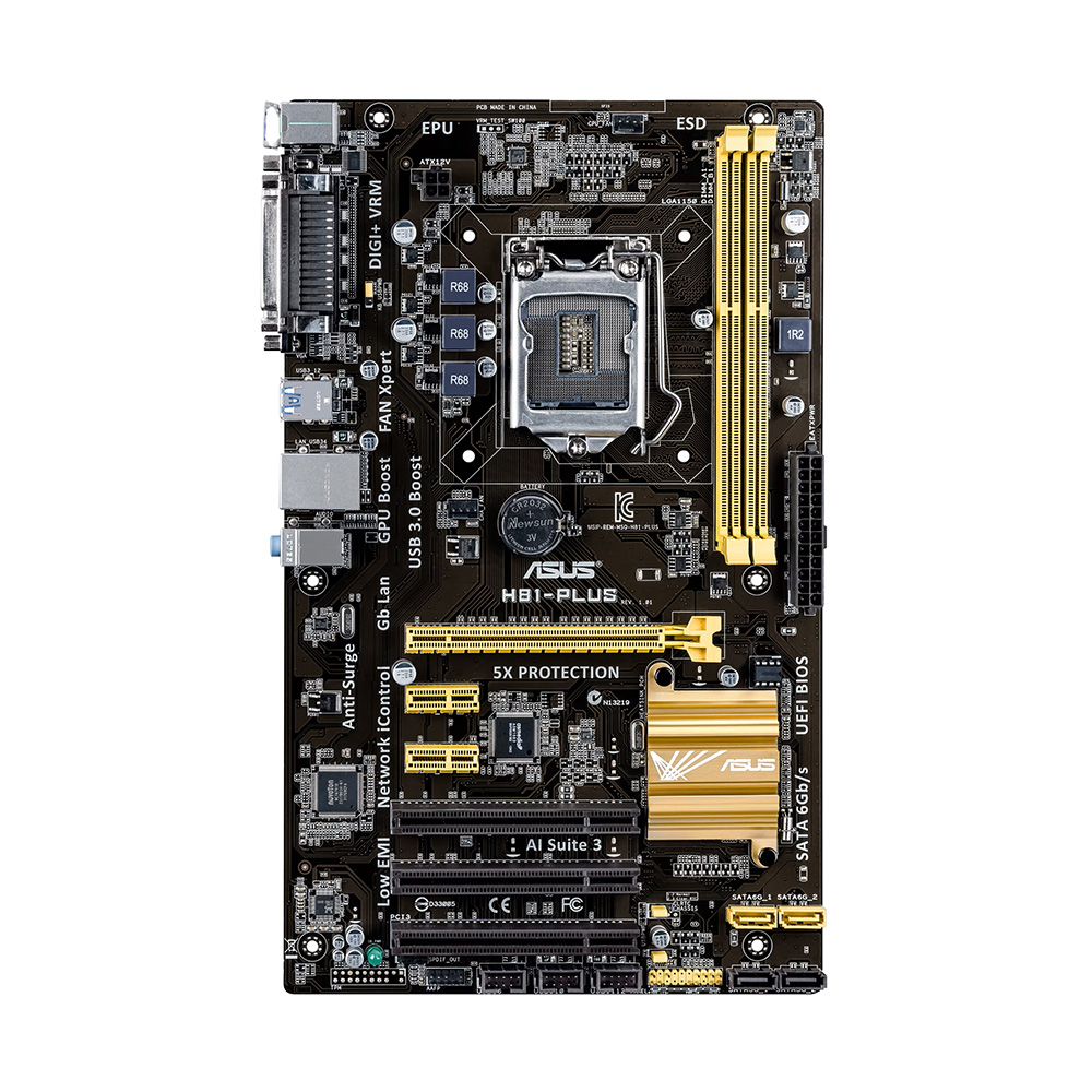 مادربرد ASUS H81-PLUS – استوک