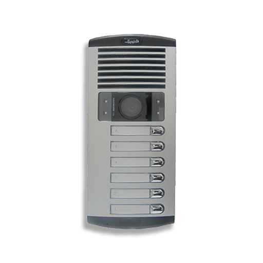 پنل آیفون تصویری 6 واحدی رنگی RFID1086 الکتروپیک — تصویر ۲