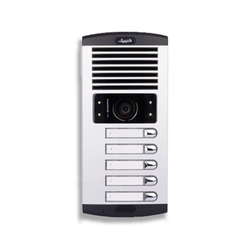 پنل آیفون تصویری 5 واحدی رنگی 1086 RFID الکتروپیک — تصویر ۲